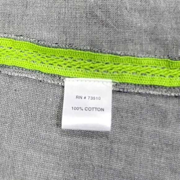 Anthropologie Gray Dress with Pink and Yellow Accents - Picture 9 of 12